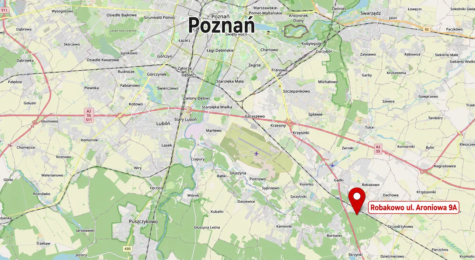 BOKA Garden Room, Robakowo pod Poznaniem